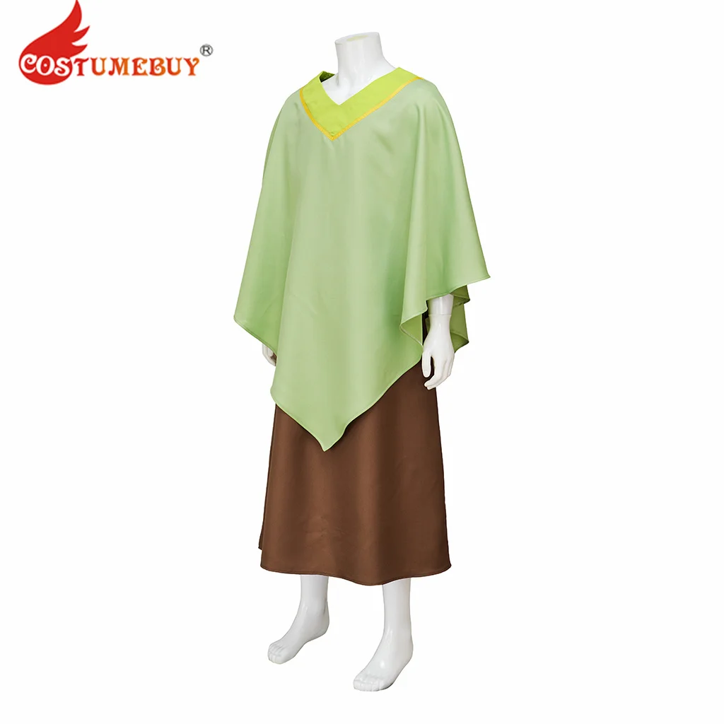 Emperor Kuzco Pacha Cosplay Costume Green Cape Cloak Outfits Halloween Dress Up Uniform for Adult Men