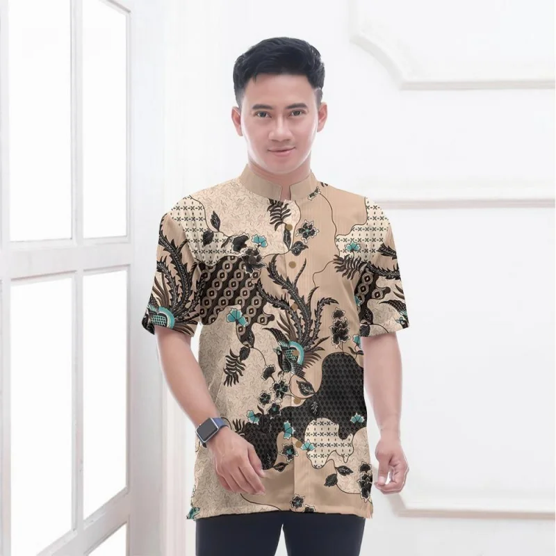 

Simple Sea Wave 3D Print Shirt Men Henley Neck Pocket Casual Short Sleeve Male Clothing Tops T-shirts Vintage Streetwear Tops