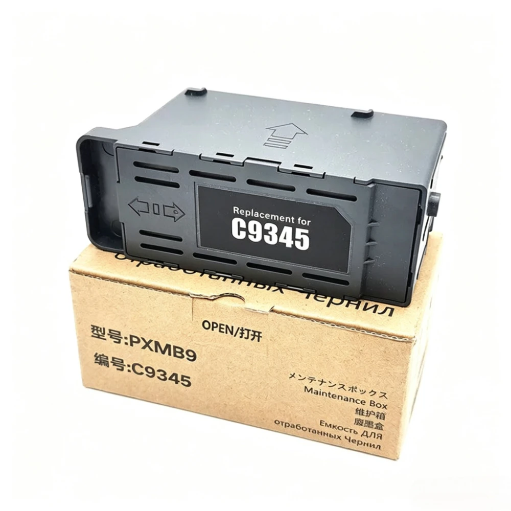 Емкость для отработанных чернил C9345 с чипом для Epson WF‑7820 WF‑4820 ET‑5800 ET‑5850 ET‑5880 L15150 L15160 L15168 L15158 PX‑S6710T