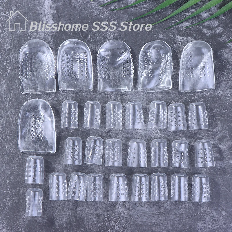 【S】30 Pcs Sil Toe Protectors Women High Heels Anti-Friction Dual Size Big & Little Toe Covers For Blisters And Pain Relieve