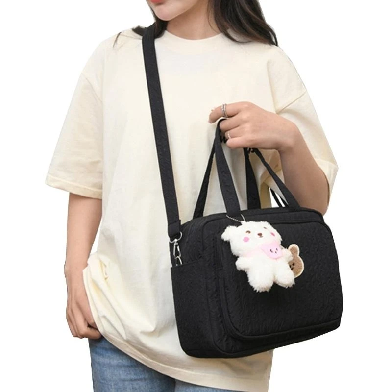 

Handbag Crossbody Bag with Adjusted Belt for Baby Essential Wipes Milk Bottle