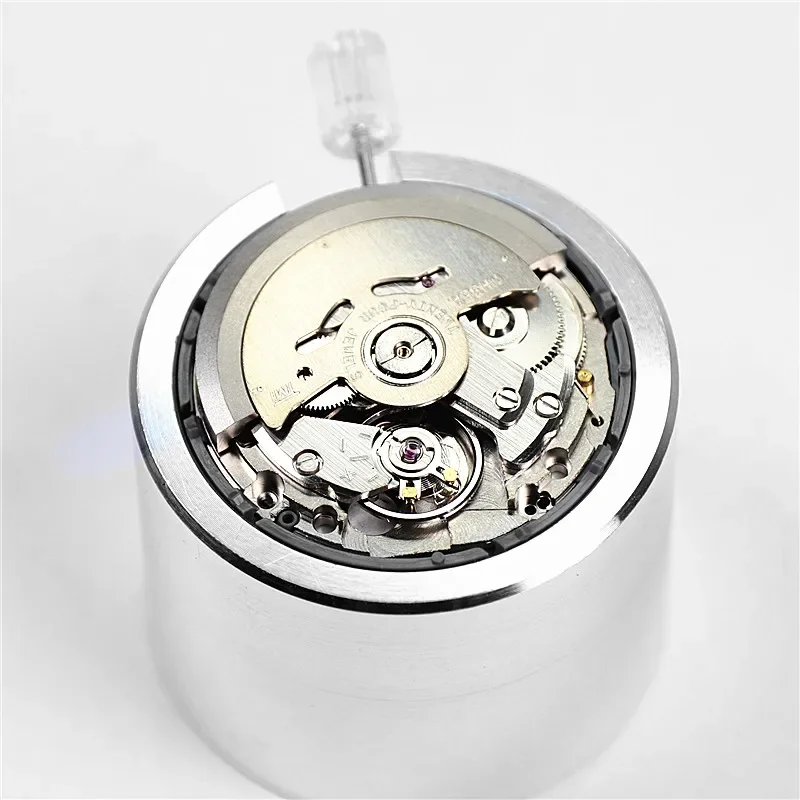 Japan Original Nh35 Movement Crown At 3.8 3 6 Nh35A With Black Date Automatic Mechanical Watch Dial Mods Repair Watchmaker