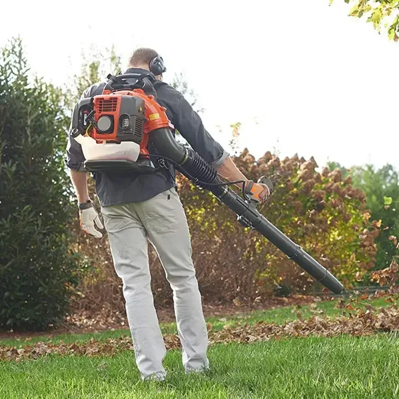 

EB808 Snow Blower 42.7cc Backpack High Power Two Stroke Gasoline Garden Leaf Blower Industrial Leaf Vacuum Cleaner Extinguisher