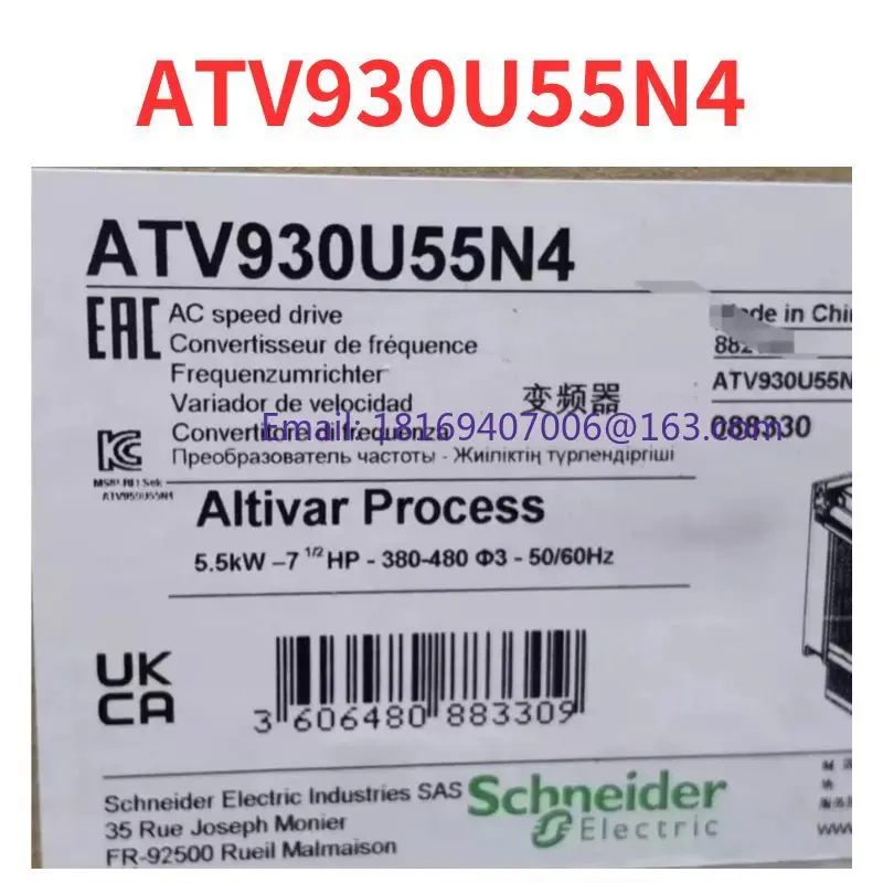 

Совершенно новый инвертор ATV930U55N4 Быстрая доставка