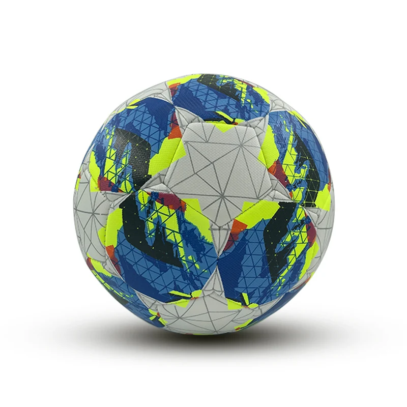 Football Professional No. 5 Football Machine Sewn PU Material Competition Group Training Unisex Soccer Ball Adult Children Race