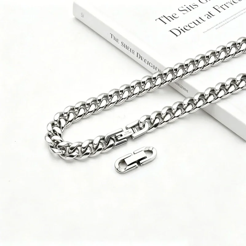1.8-4.8mm U Shape Jewelry Clasp Connector Stainless Steel 304 Polished Cuban Chain Watch Buckle Chain Diy Bracelet Jewelry 1pc