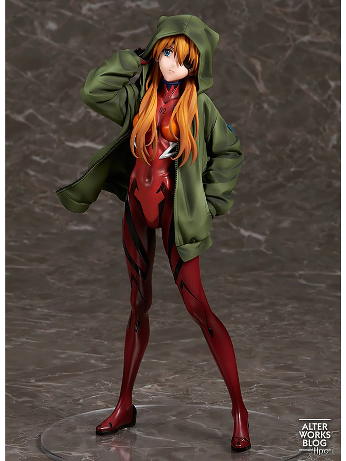 شين إيفانجيليون جيكيوبان الأصلي الأصلي المطلي مسبقًا: | |   Souryuu Asuka Langley Parka Ver. 1/7 ح = 230 ملم هدية شخصية أنيمي