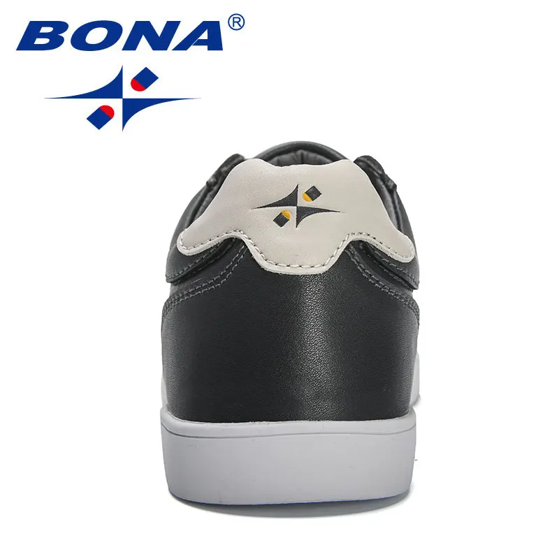 BONA 2023 nuovi designer scarpe Casual uomo primavera autunno piattaforma scarpe basse uomo moda Sneakers calzature per il tempo libero Mansculino