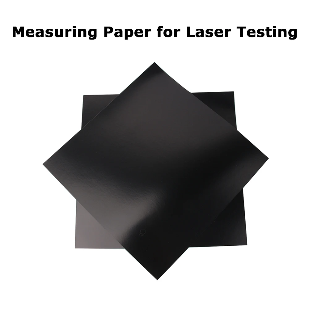 Laser Light Point Measuring Paper Laser Film Testing Protective Windows Focus Collimator Lens for Laser Cutting Welding Test