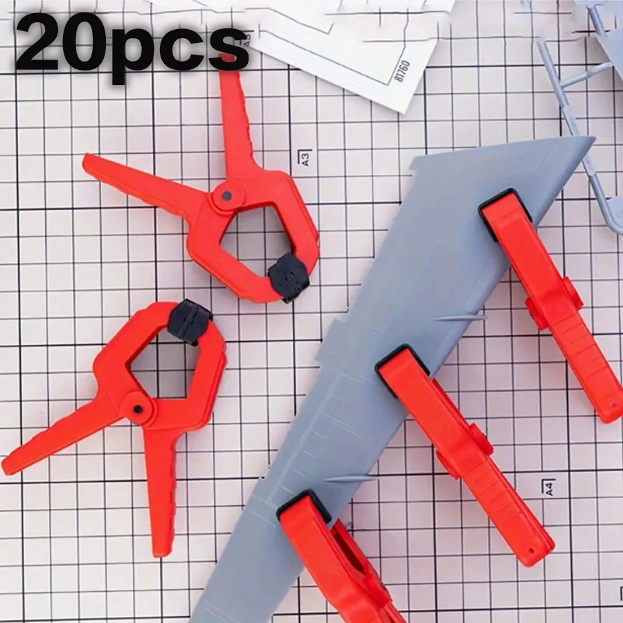 20pcs model tool holder with anti slip  pad, suitable for amateur model making, fixing models, model tools, model accessories, C