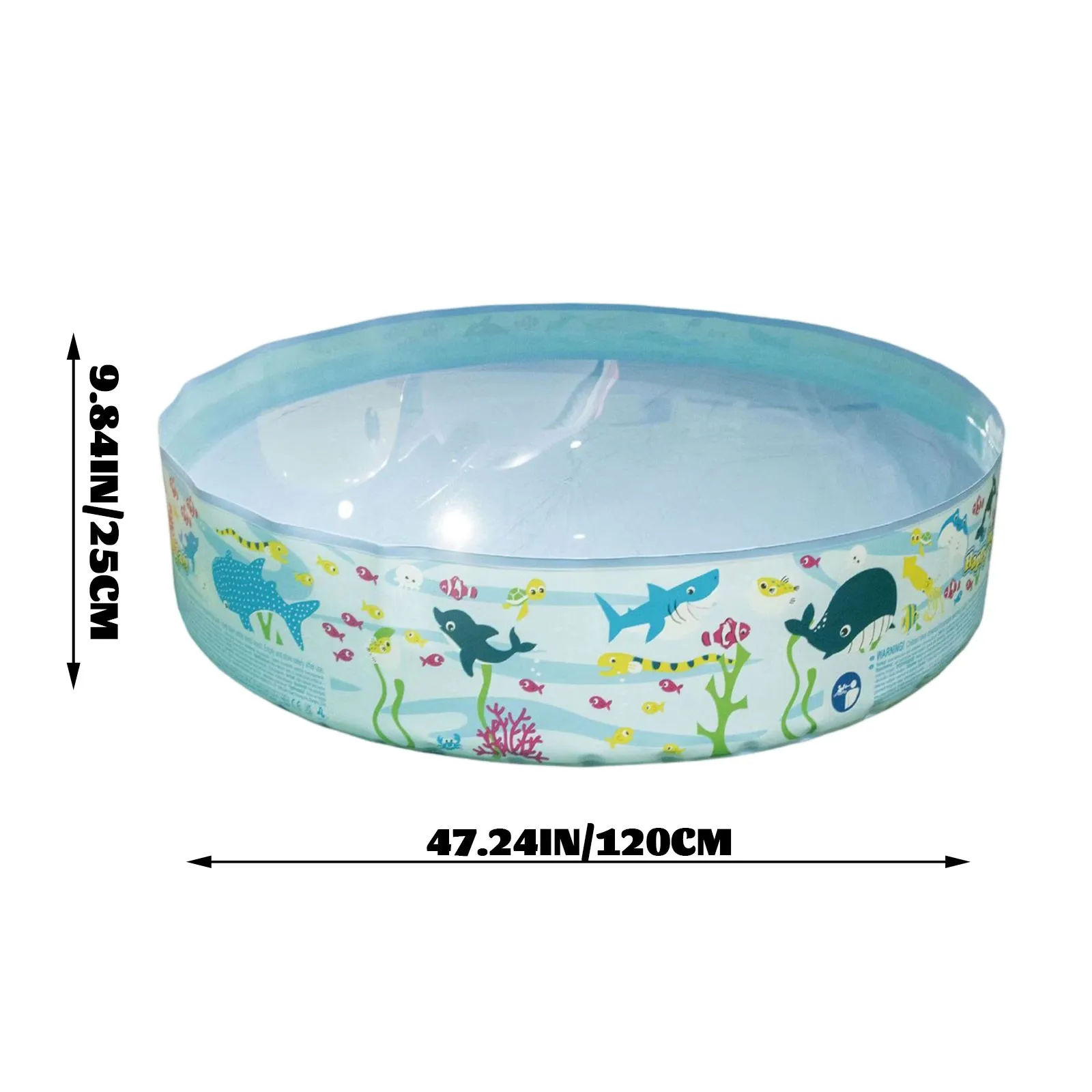 어린이 수영장 가정용 수영장 접이식 두꺼운 라운드 패들링 풀 애완 동물 부모-자식 여름 놀이 도구