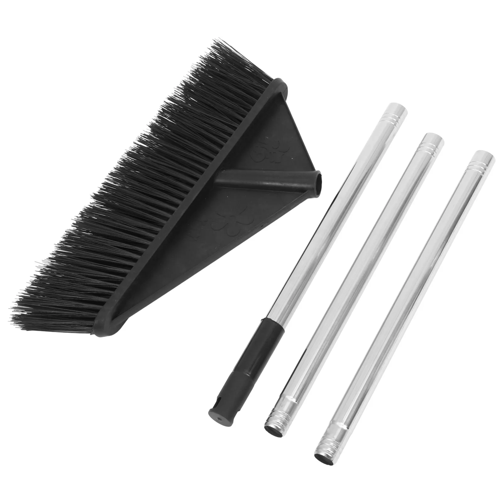 

Heavy Duty Cleaning Broom Long Handle Home Office Bathroom Concrete Floor Sweeper Stiff Bristle Durable Garden