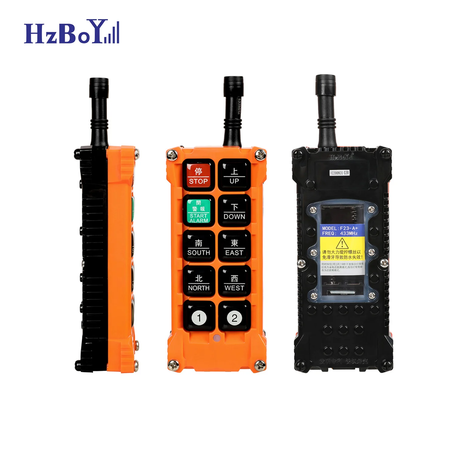 F23-A+ 433Mhz 868Mhz Industrial Remote Control Electric Hoist Remote Control Wireless Remote Control