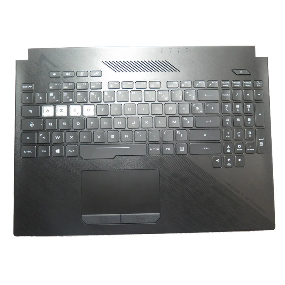 

GL504G Laptop PalmRest For ASUS ROG Strix SCAR II GL504GM GL504GV Black Top Case Spanish/Belgium/French RGB Backlit keyboard