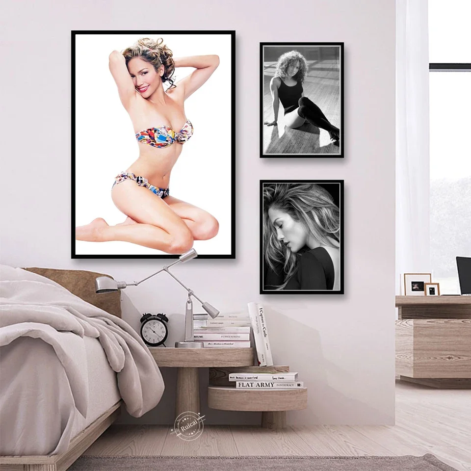 Jennifer Lopez Poster Canvas Art Prints Painting Wall Pictures High Quality Home Decoration
