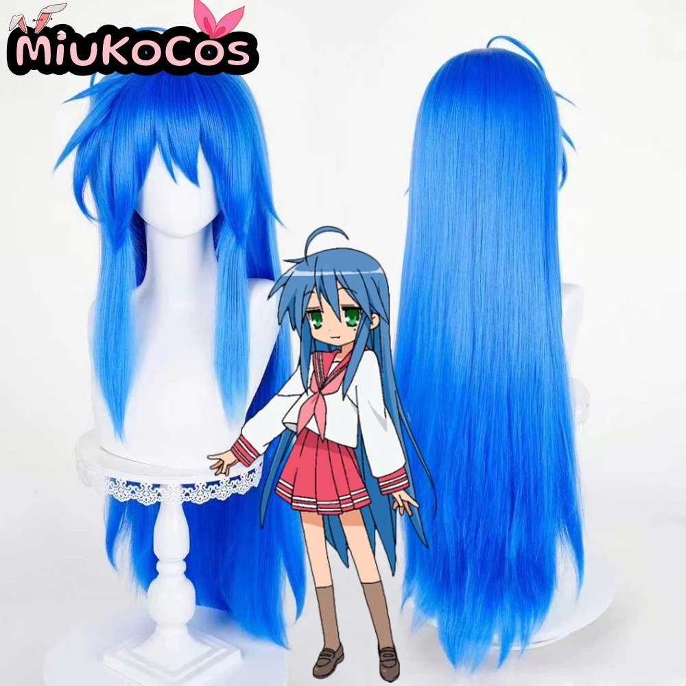 

В НАЛИЧИИ Konata Izumi Косплей Парик MiukoCosplay Аниме Lucky Star Косплей
