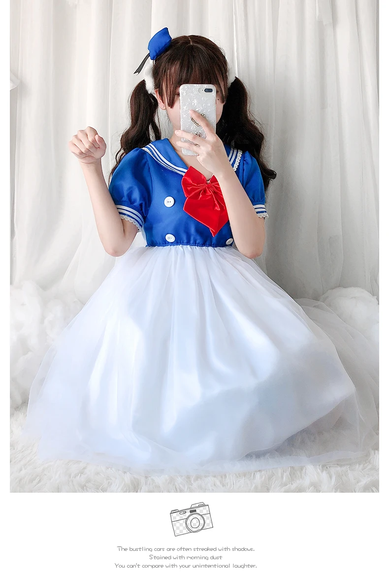 Robe Marinière Femme – Déguisement Marin – photo 9