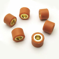 6pcs/lot Motorcycle Scooter Variator Roller Weights 12x15mm for JOG50 JOG90 ZY100T YAMAHA 15x12 4g-11g