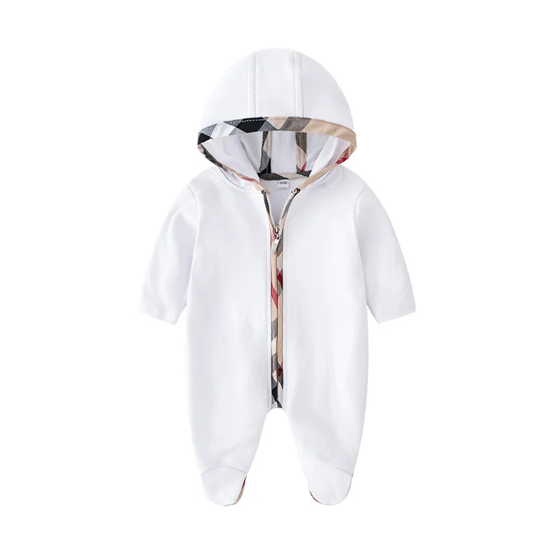 Baby Onesies Thickened Newborn Infant Clothes Cute Warm Outerwear Set Babysuits for Girls Boys Toddlers for Spring Autumn