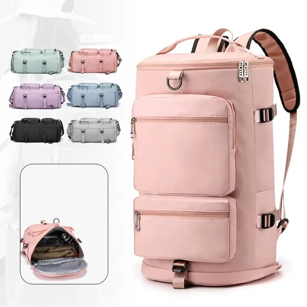 

Large Capacity Travel Backpack Waterproof Dry Wet Separation Zipper Duffel Bag Anti-Theft Zipper Sports Fitness Bag Weekender
