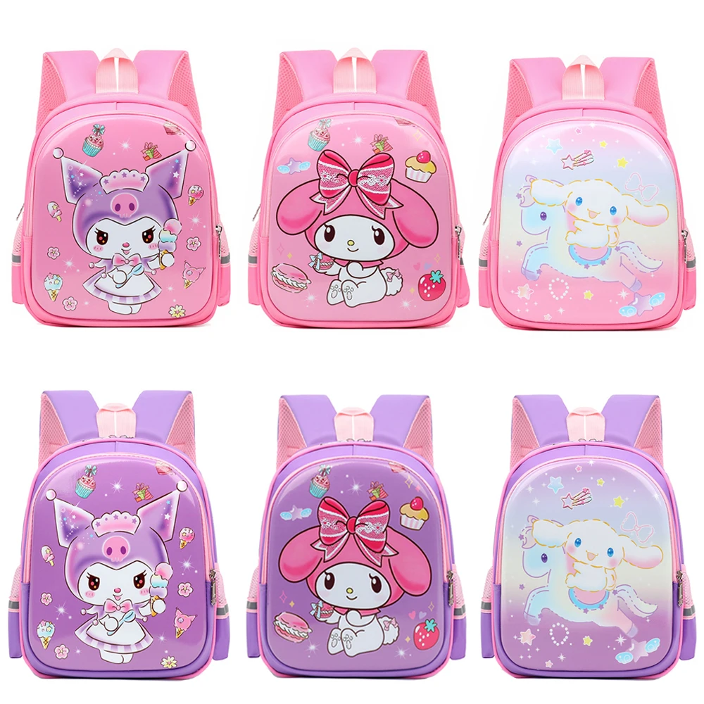 

Anime Sanrio Cute Cartoon Children Backpacks Large Capacity Comfortable Lightweight Breathable Kindergarten Girls School Bags