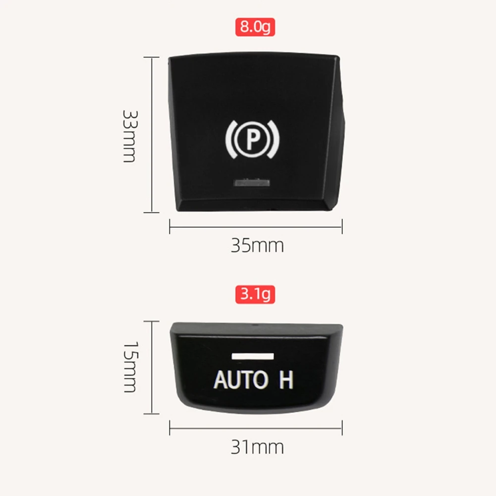 Car Handbrake Parking Brake P Button Switch Cover for -BMW 5 6 7 F01 F02 F07 F10 F11 F18 F30 520 523 730 5GT