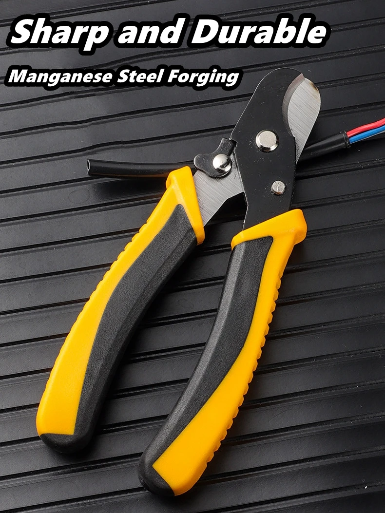 Multifunctional Wire Cable Stripper Stripping Cutter Wire Cutting Tool Stripping Scissors Electrician Hand Tools
