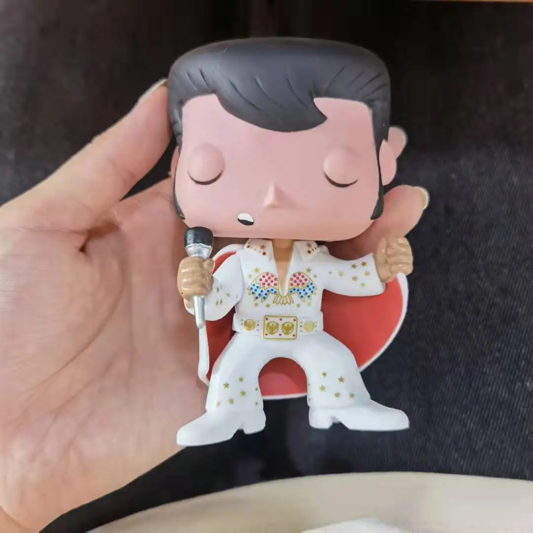 Anime 1970\'s Elvis Vinyl Model Figure 10cm