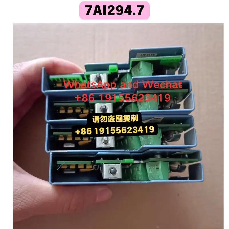 Brand new Original imported and used OEM disassembled parts 7AI294.7 PLC module Functional test OK Quick delivery