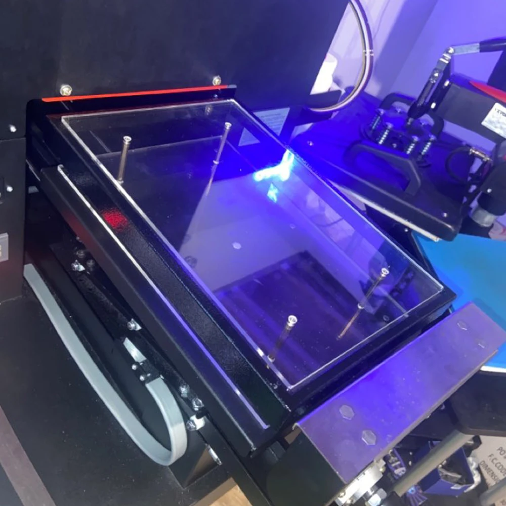 Acrylic iron frame for fixing T-shirts,  A3 A4 DTG printer matching hanger fixing device, digital textile inkjet printer parts - view 3