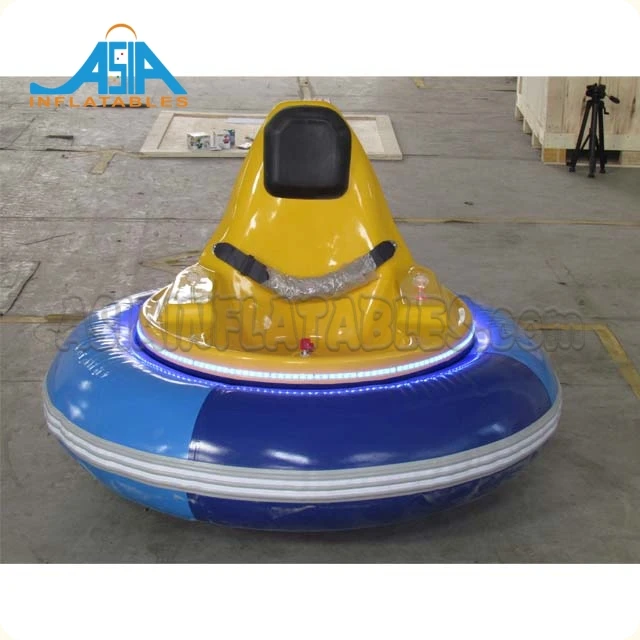 Remote Control Battery And Coin Operated Powered Motorized Inflatable UFO Electric Bumper Car