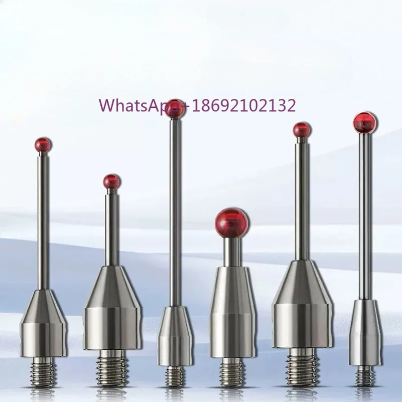 CMM Probe M4 Thread 6.0mm Ruby Ball Tungsten Carbide Stem L20mm for A-5003-4796