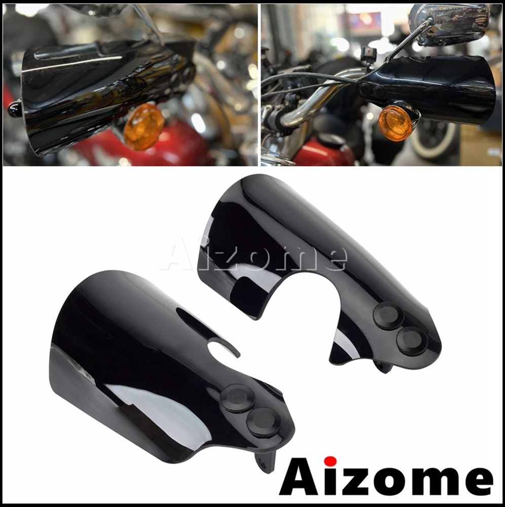 Motorcycle Hand Guard Protector Cover For Harley Dyna Road King Softail Slim Breakout Blackline FLSTF FLSTFB FXSE FLSTSC 2006-17