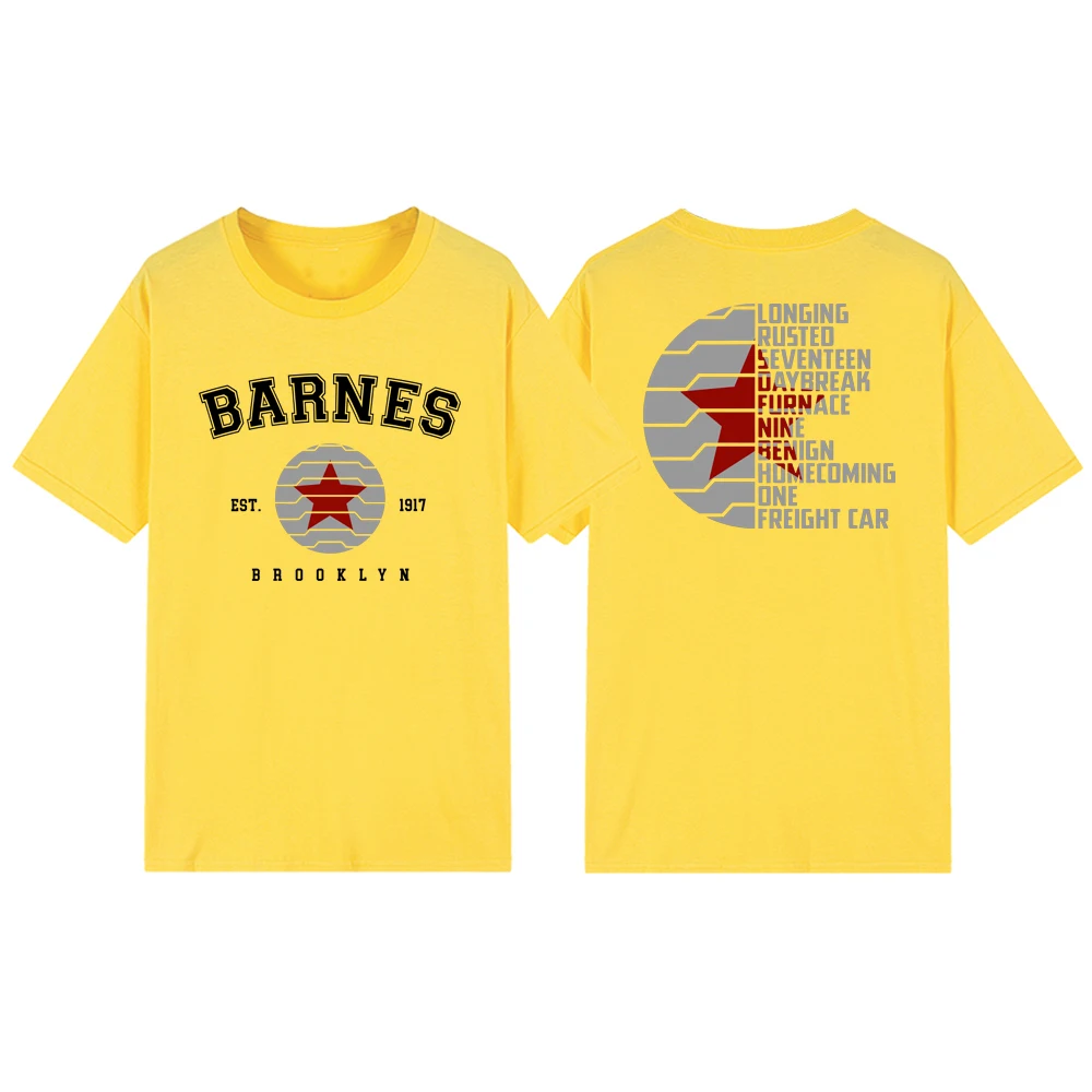 Bucky Barnes 1917 Shirt Winter Soldat Trigger Words T-Shirt Superheld T-Shirt Vintage Unisex T-Shirts Kurzarm T-Shirt Fans Geschenk – Detail 11