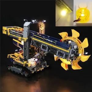 USB Light kit for Lego 42055 Technic Bucket Wheel Excavator Building Set NOT INCLUDE LEGO MODEL