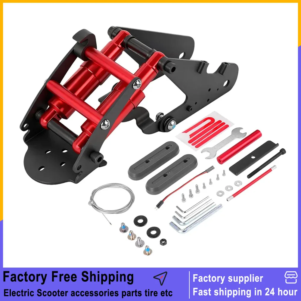 Upgraded Rear Suspension Kit Modifited Rear Shock Absorber with Tools Accessories Parts for Xiaomi M365 1S Electric Scooter