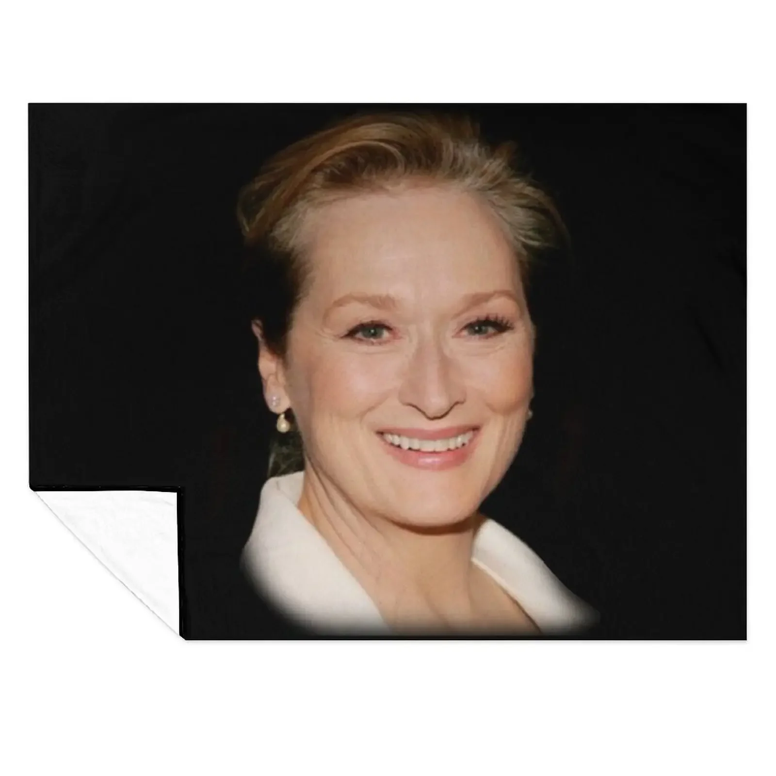 

Meryl Streep Throw Blanket Sofa Quilt decorative funny gift Beach Blankets