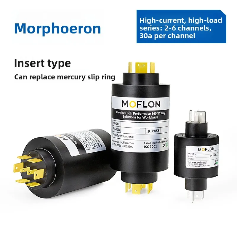 

Direct Plug Slip Ring A2H A3H A4H Conductive Rotary Joint Replacement for Mercury Slip Ring Packaging Machine