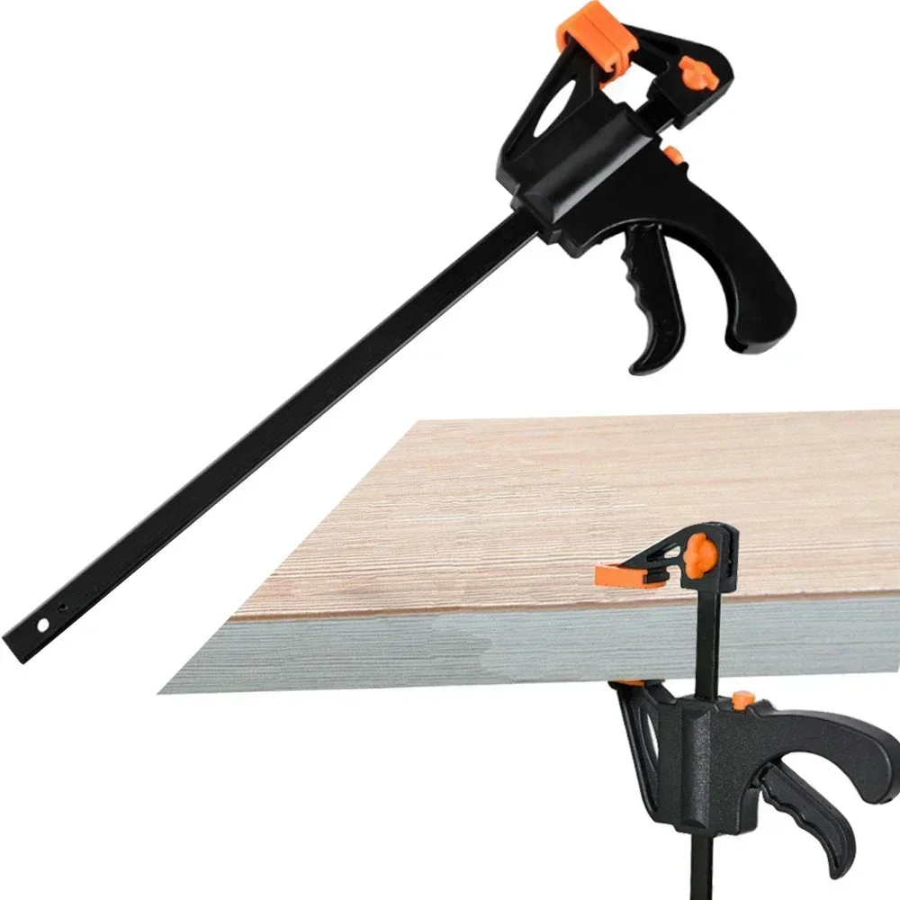 Woodworking Professional Tools, Work Rods, F-clamps, Clamps, Quick Ratchet Release, DIY Woodworking Hand Tools