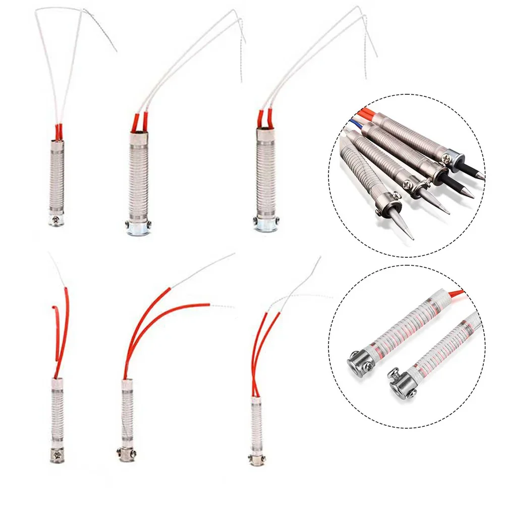 1Pc 30-150W Elektrisch Soldeerbout Verwarmingselement Voor Externe Verwarming Ijzeren Kern Verwarmingselementen Apparatuur Lasgereedschap