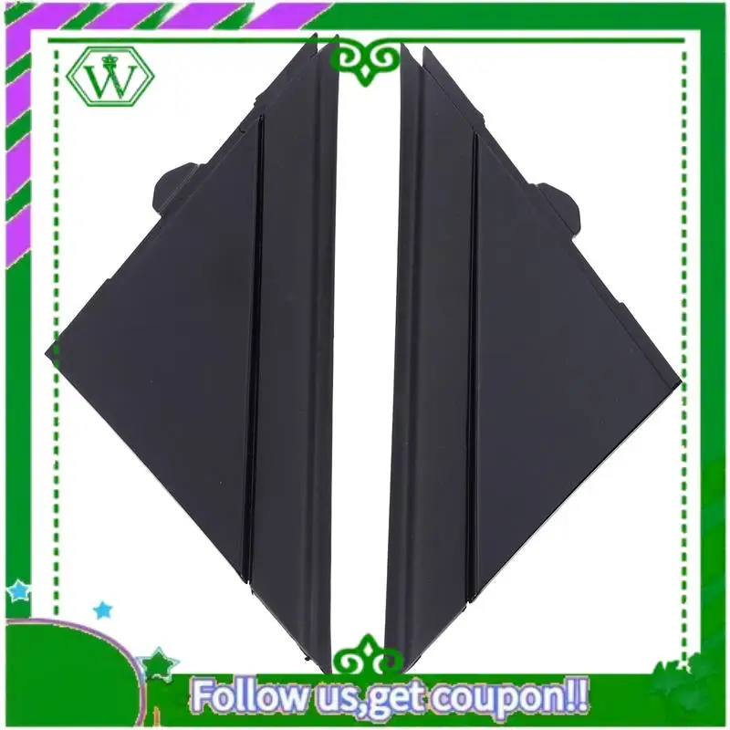 

AC34-Car Left & Right Door Mirror Flag Cover Molding Triangle Cover For FIAT 500 2012-2019 1SH17KX7AA 1SH16KX7AA