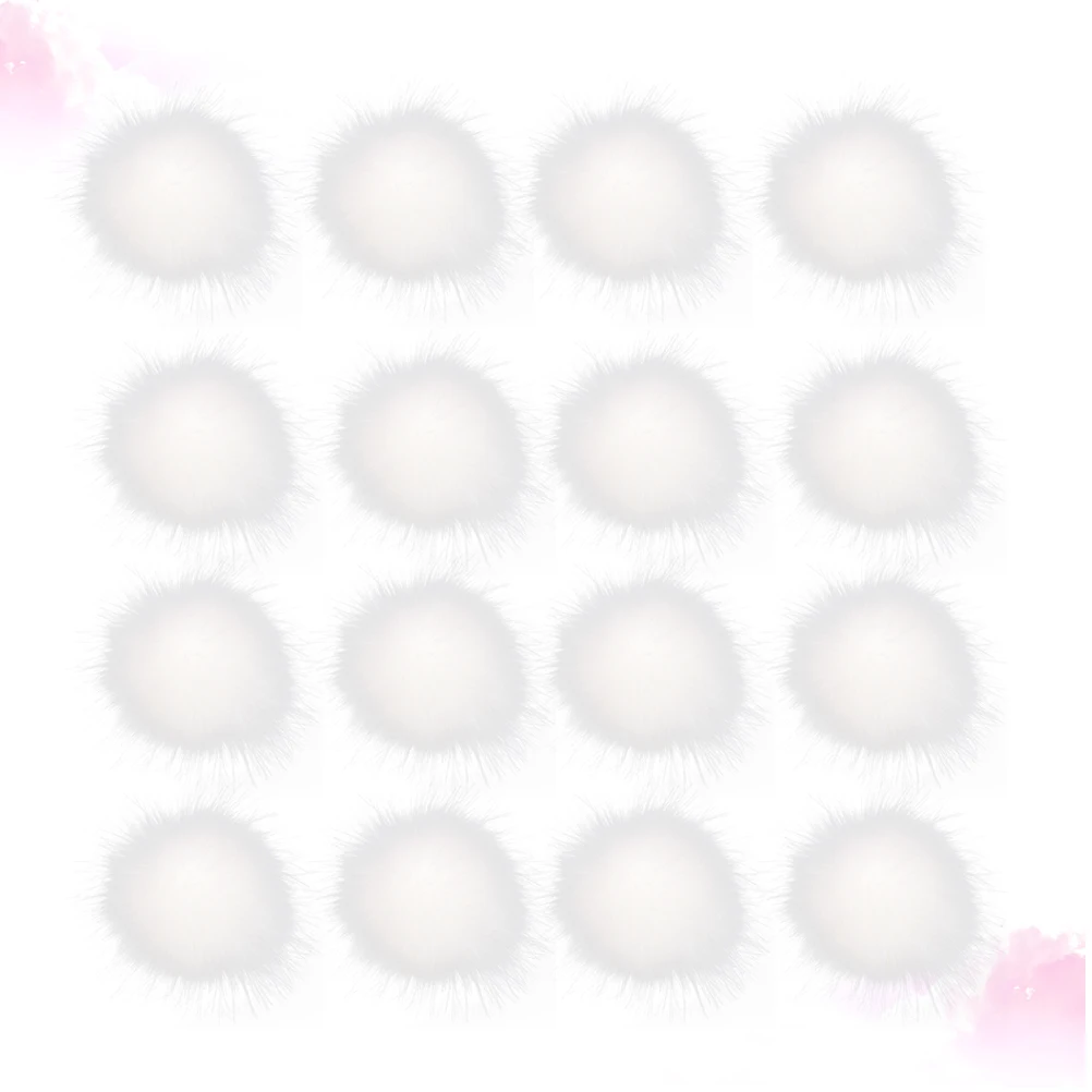 

16Pcs Combination Clothes Ball Eco-Friendly Long-Lasting Simulation Ball for DIY Clothes Hat Shoes Decoration Sewing Supplies