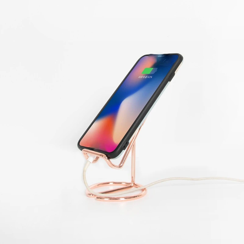 Simple Universal Tablet Mobile Phone Support Holder Cellphone Stand Rack Office Desktop Shelf