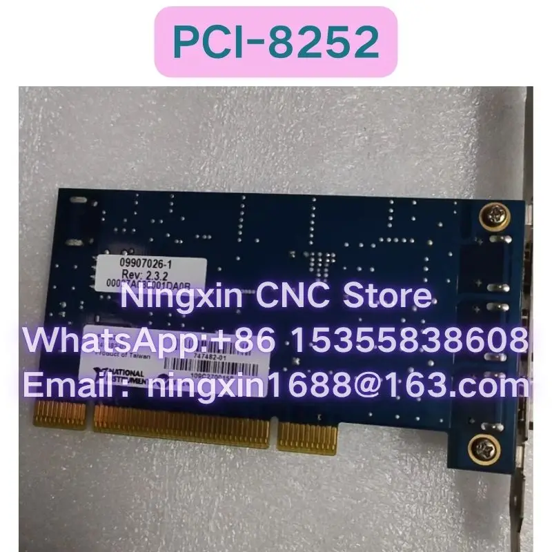 Second-hand PCI-8252 3-Port 1394 Communication Data Acquisition Card Functional test OK Fast delivery