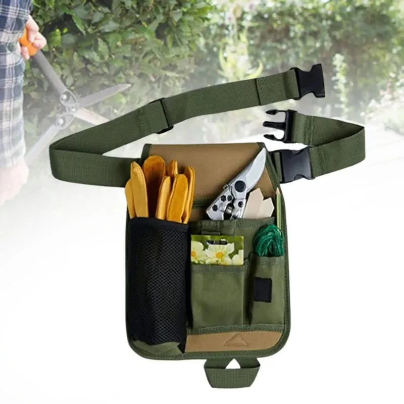 

Пояс для садовых инструментов, удобный регулируемый поясной ремень, удобный органайзер для столярных изделий из дерева, ручные инструменты, флористи, садовые подарки