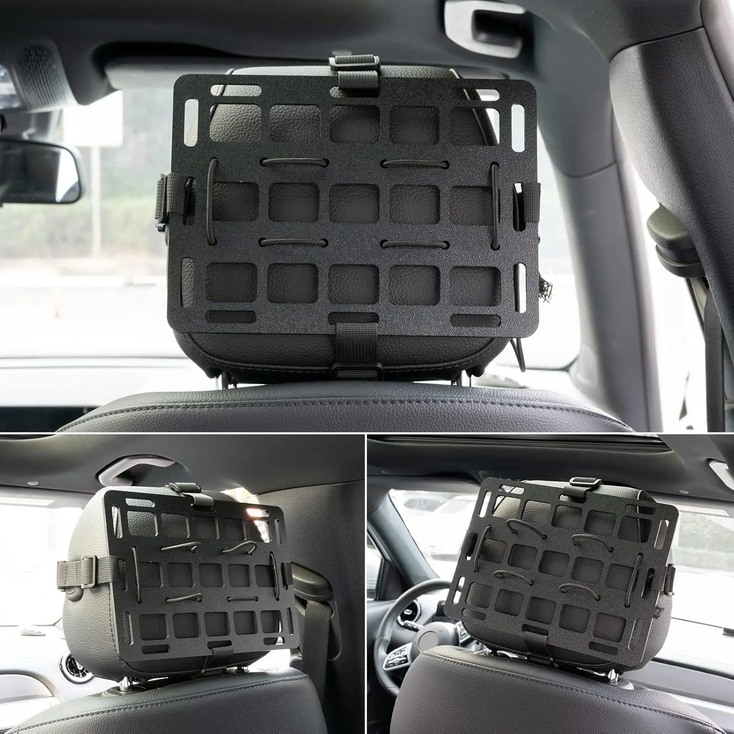 Tactical Sun Visor/Seat hanging plate/Side hanging plate vehicle ABS plastic Molle panel accessories EDC tool Car hanging plate