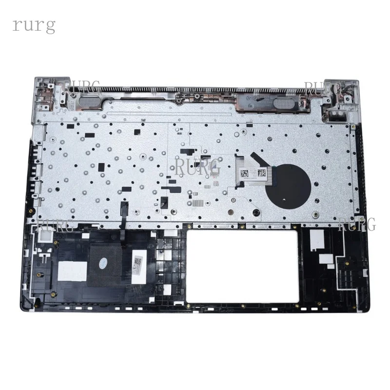 R+  For HP ProBook 450 G6 450 G7 Silver Palmrest Backlit Keyboard L45090-001 US