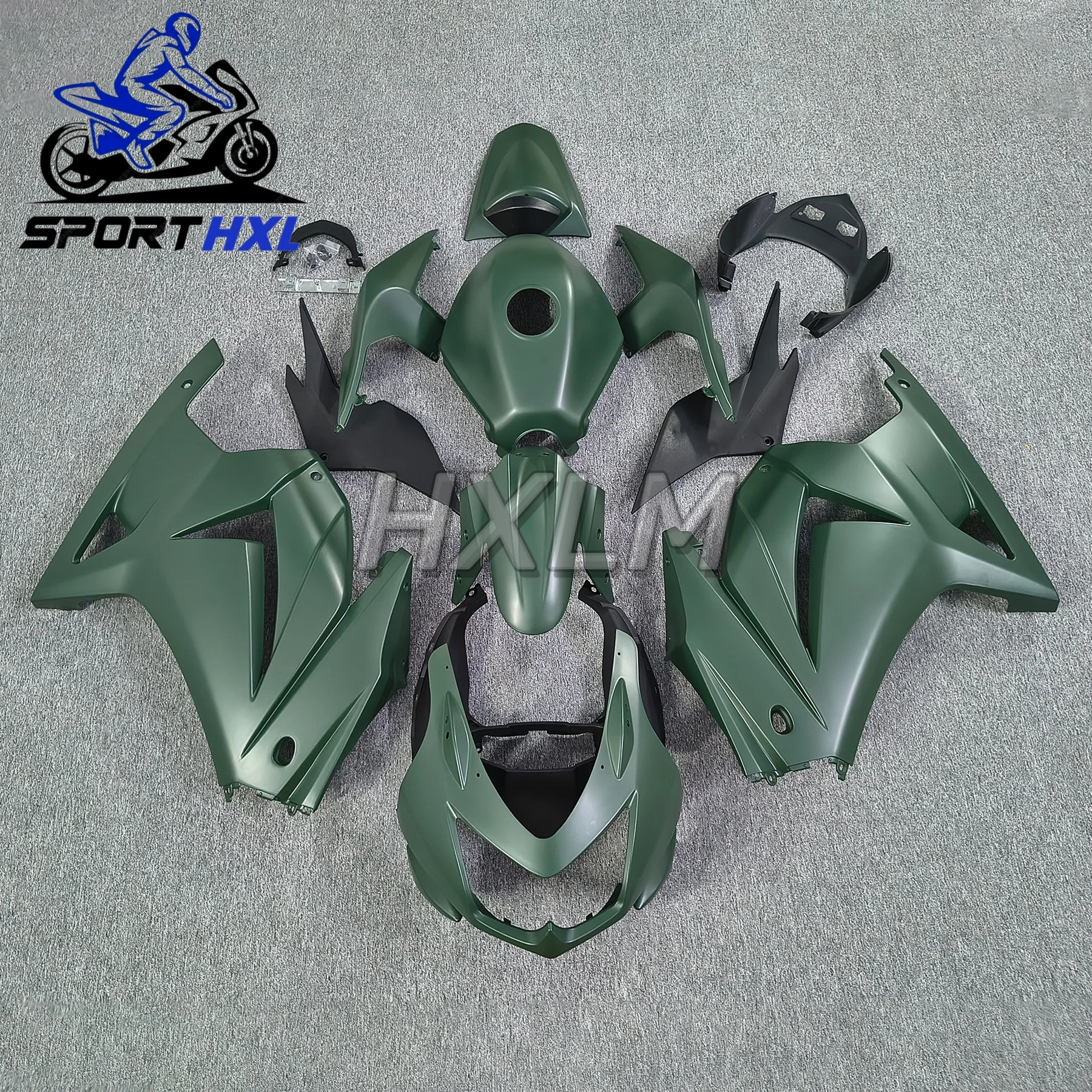 High Quality Fairing Kit For Kawasaki Ninja 250 Ninja250 EX250 2008 2009 2010 2011 2012 Complete Motorcycle Bodywork Fairings 6