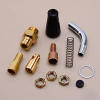 Carburetor Cable Choke Adjuster Lock Nut Starter Valve Plunger Kit Fit for Mikuni TM27-8006 TM35-1 TM38-18 TM38-27 TMX38-1