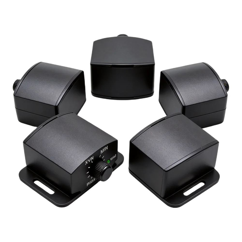 6 Pin Remote Volume Knob for Car For Subwoofer Bass Control Level Adjustment 4m Cable ABS and Metal Construction